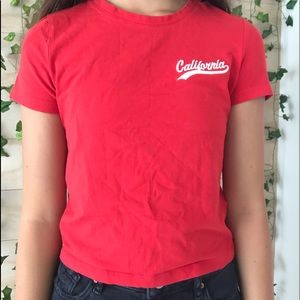 forever 21 shirt. size small. Is a crop top.